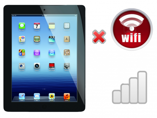 Người dùng kiểm tra lỗi iPad không kết nối được WiFi và Internet