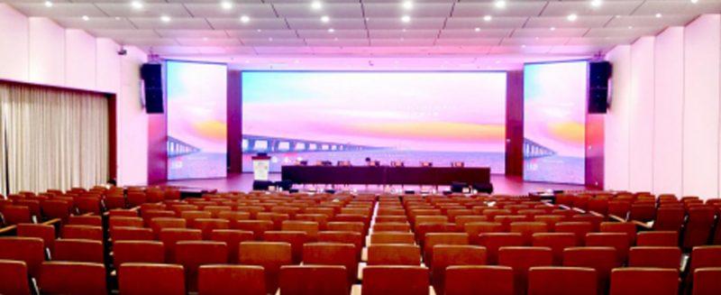 LED screen rental service in the hall