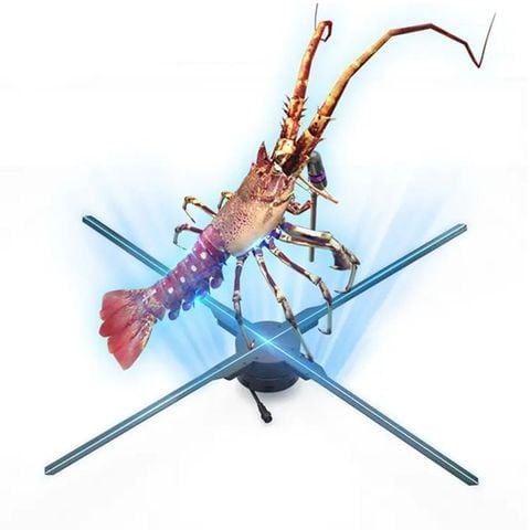 Quạt hologram 3D hiển thị hình ảnh nổi sống động
