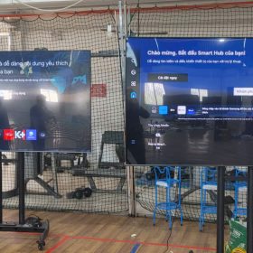 thuê tivi 100 inch trình chiếu hội nghị