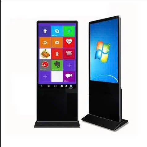 Standee 65 inch sử dụng tại gian hàng triển lãm