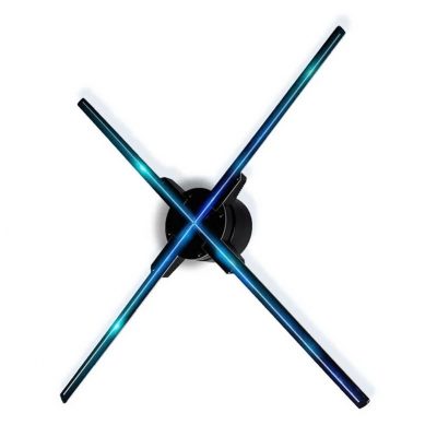 Quạt hologram 65cm trình chiếu hình ảnh 3D tại triển lãm